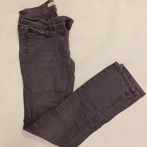 Gray skinny jeans